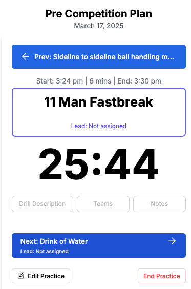 Basketball Practice Planning